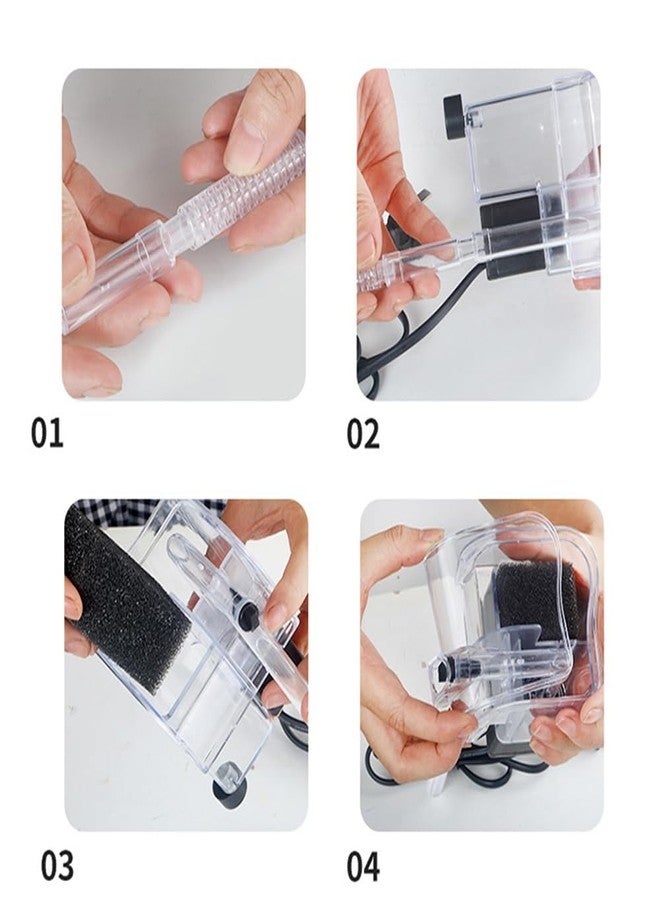 HIERYAN Hang on Filter Replacement Sponges- 4Pcs - Image 5